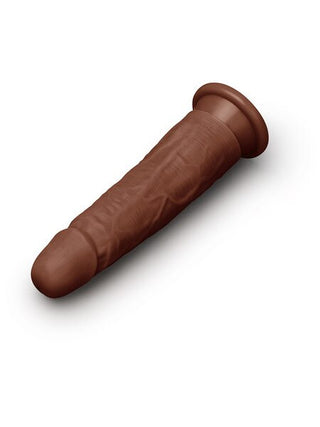 TOGETHER TONES DARK REALISTIC DILDO 7.75 INCH