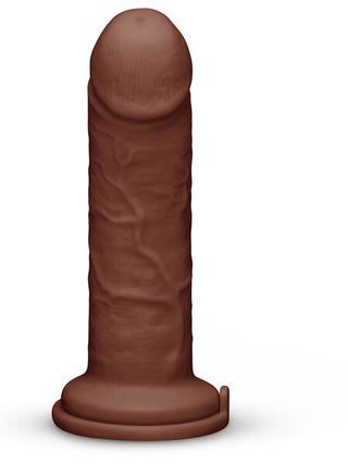 TOGETHER TONES DARK REALISTIC DILDO 8.5 INCH