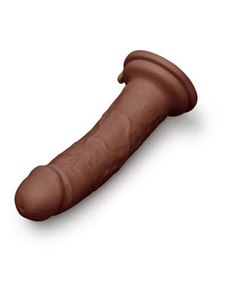TOGETHER TONES DARK REALISTIC DILDO 8.5 INCH
