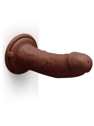 TOGETHER TONES DARK REALISTIC DILDO 8.5 INCH