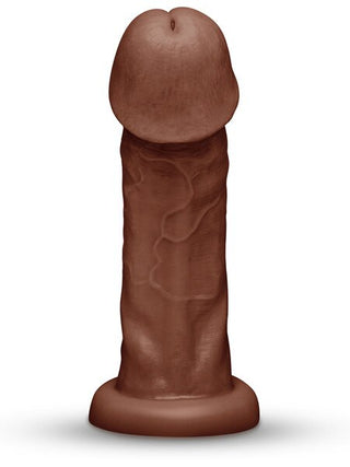 TOGETHER TONES DARK REALISTIC DILDO 9 INCH