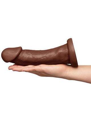 TOGETHER TONES DARK REALISTIC DILDO 9 INCH