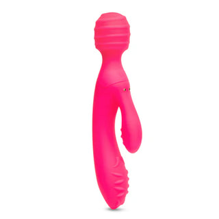 TOGETHER TRI DELIGHT DUAL-ENDED TRIPLE STIM WAND AND RABBIT VIBRATOR