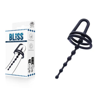 BLISS URETHAL PLUG WITH GLANS STRAPS