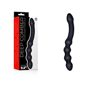 DEEP COMBER BEADED DOUBLE DILDO