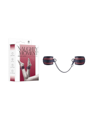 NAUGHTY MOMENT ANKLE CUFFS