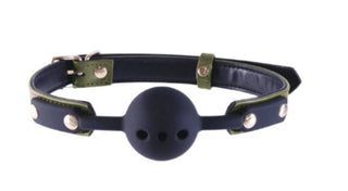 NAUGHTY MOMENT SILICONE GAG BALL