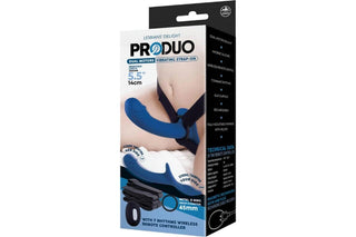 PRODUO DUEL MOTORS VIBRATING STRAP ON