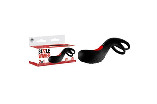 SIZZLE WAVER VIBRATING COCK RING