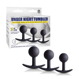 UNDERNIGHT TUMBLER WEIGHTED ANAL TRAINER KIT