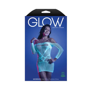 GLOW ASCENSION LONG SLEEVE SEEMLESS DRESS