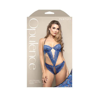 CROTCHLESS PEARL HOLTER TEDDY