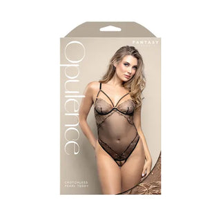 OPULENCE CROTCHLESS PEARL TEDDY