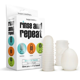 HAPPY ENDING RINSE AND REPEAT WHACK PACK TRIPLE PLAY