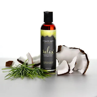 RELAX MASSAGE OIL LEMONGRASS COCONUT