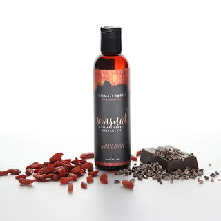 SENSUAL MASSAGE OIL COCOA BEAN AND GOJI BERRY