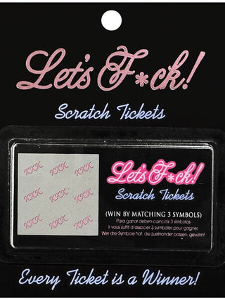 LET'S FUCK SCRATCH TICKETS