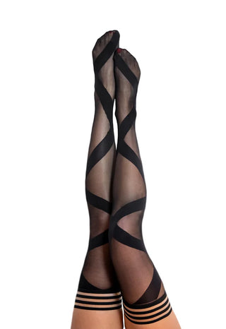 KIXIES JACKIE THIGH HIGH STOCKINGS