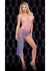 LAPDANCE VIOLET OFF THE SHOULDER MINI DRESS