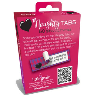 NAUGHTY TABS 50 PACK