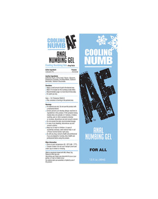NUMB AF COOLING ANAL NUMBING CREAM