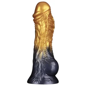 AEROSX 10 INCH DUAL DENSITY SILICONE INFLATABLE FANTASY DILDO