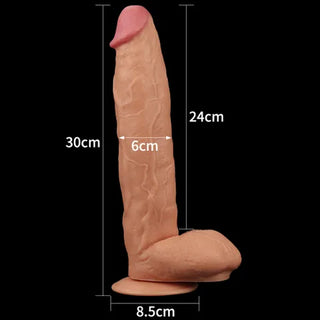 KING SIZED 11 INCH REALISTIC DILDO