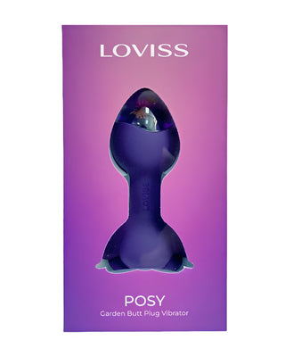 POSY GARDEN VIBRATING BUTT PLUG