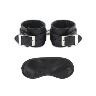 LUX FETISH LEATHERETTE CUFFS