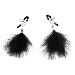 LUX FETISH FEATHER NIPPLE CLAMPS