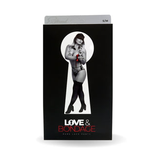 BONDAGE SET LACE PANTY