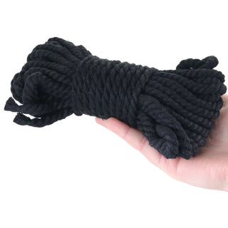 MERCI BIND & TIE 6MM 50FT HEMP ROPE BLACK