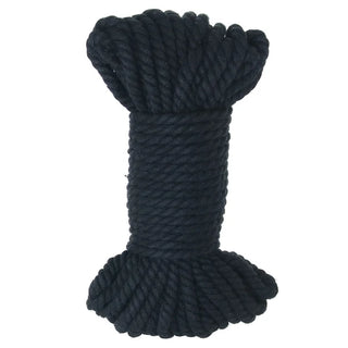 MERCI BIND & TIE 6MM 50FT HEMP ROPE BLACK