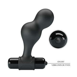 MR PLAY SILICONE VIBRATING ANAL PLUG