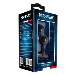 MR PLAY SILICONE VIBRATING ANAL PLUG