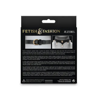 FETISH AND FASHION JEZEBEL COLLAR