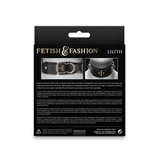 FETISH AND FANTASY LILITH COLLAR