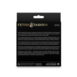 FETISH AND FASHION NYX LEASH