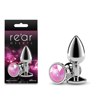 REAR ASSETS SILVER SMALL PINK GEM