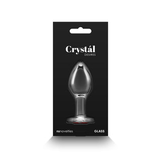 CRYSTAL DESIRES RED HEART PLUG