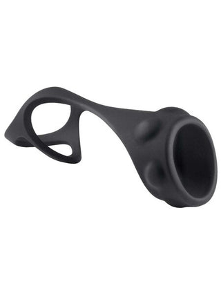 ENHANCER TEXTURED COCK STRAP AND BALL STRETCHER
