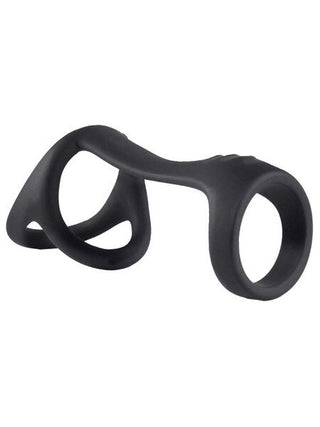 MAGIC RIDGED COCK STRAP AND BALL STRETCHER