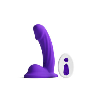 COLOURS CURVE VIBRATING - 5" DONG - PURPLE