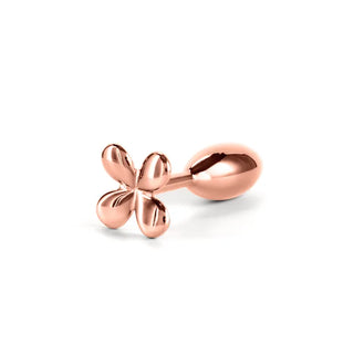 REAR ASSETS ROSE GOLD BUTT PLUG CLOVER