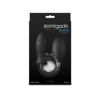 INFLATABLE SILICONE BUTT PLUG