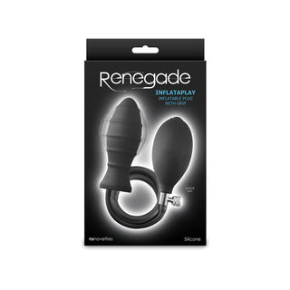 INFLATABLE SILICONE BUTT PLUG