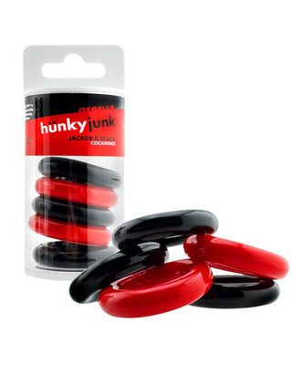 HUNKYJUNK JACKER 5 STACK SUPER STRONG COCKRINGS