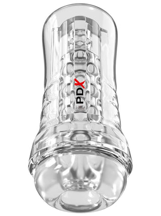 PDX ELITE VIEWTUBE SEE-THRU EZ-GRIP STROKER