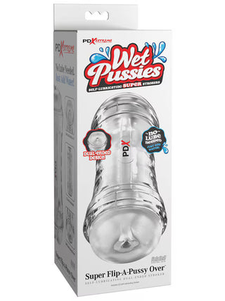 WET PUSSIES SUPER FLIP-A-PUSSY OVER SELF LUBRICATING STROKER