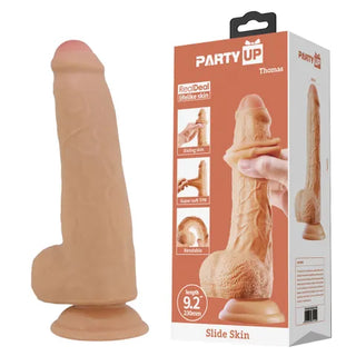 PARTY UP THOMAS SLIDE SKIN 9.2 INCH TAN